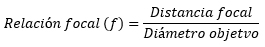 Relacion focal