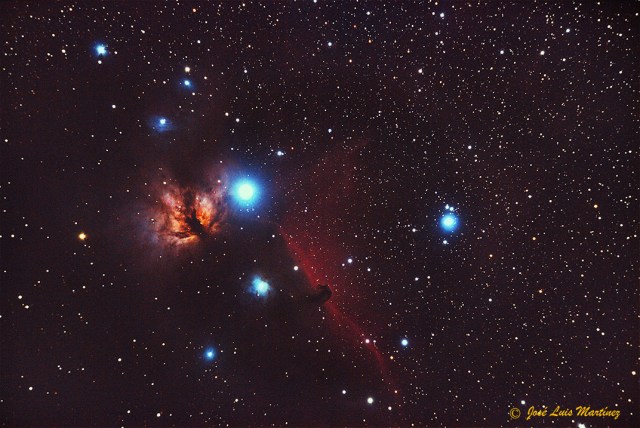 B33, la nebulosa Cabeza de Caballo e IC 434 | Astronomía para todos